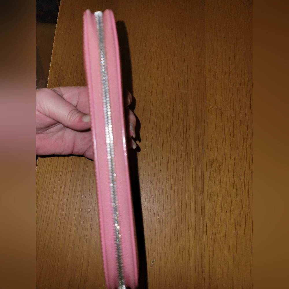 Cartier Pink zippy wallet, COA, box - Picture 11 of 16